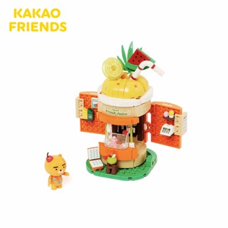 KAKAO FRIENDS 春植冰淇淋店積木 萊恩果汁店積木 桃子蛋糕店積木 積木 積木組