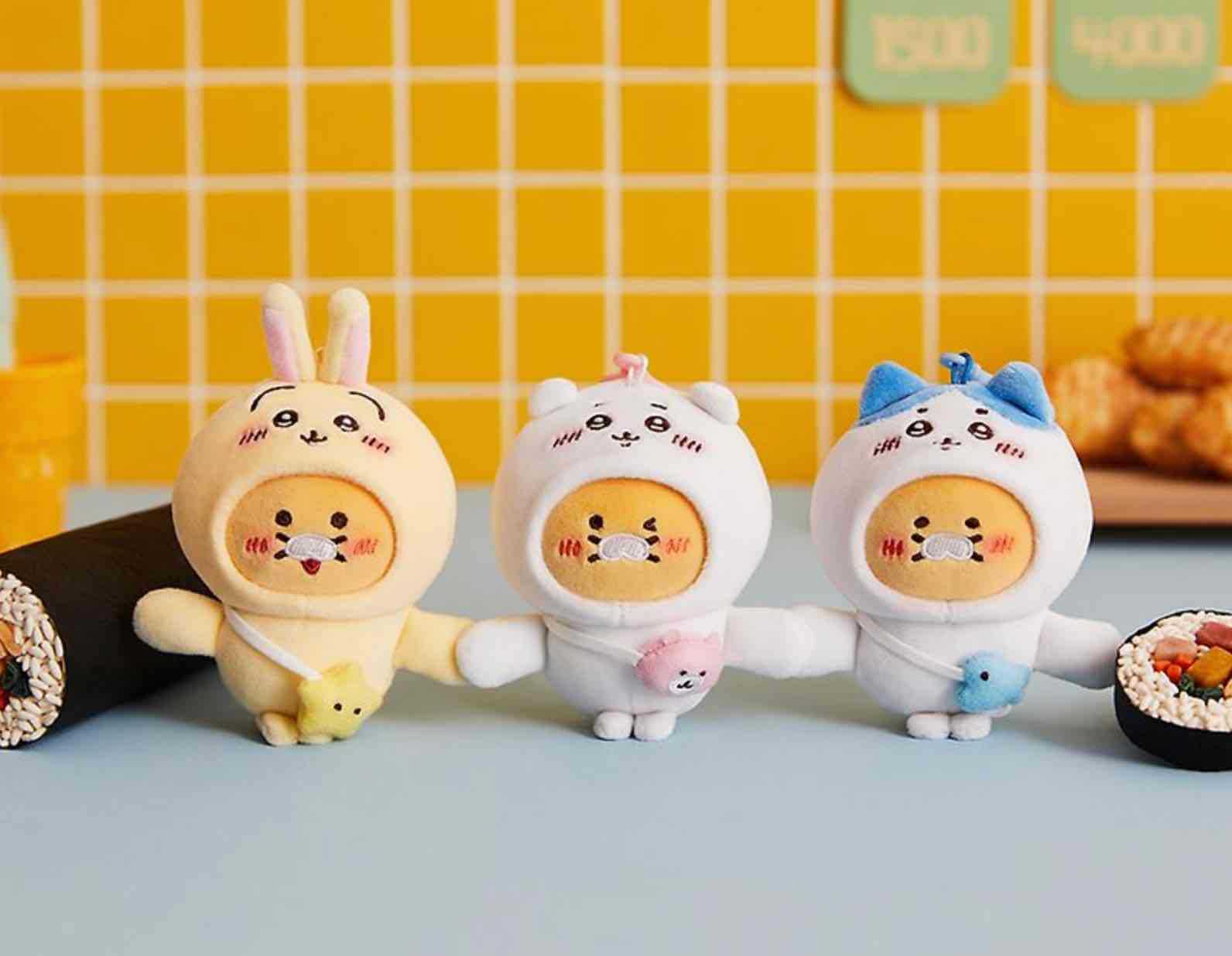 ChiikawaXKakao Friends 吉伊卡哇聯名 吉伊卡哇玩偶吊飾 烏薩奇吊飾
