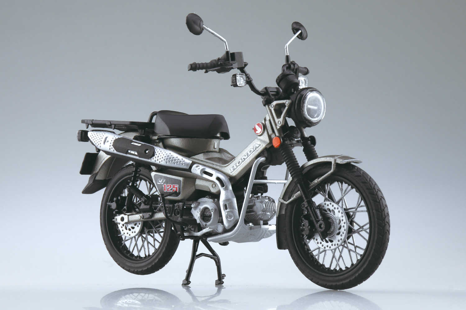 參號倉庫 預購 10-11月 青島 1/12 本田 Honda CT125 Hunter Cub 消光銀 完成品 機車
