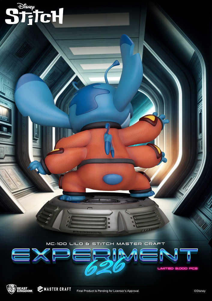 參號倉庫 # 預購 第4-1季 野獸國代理 極匠系列 MC-100 星際寶貝 史迪奇 實驗體626