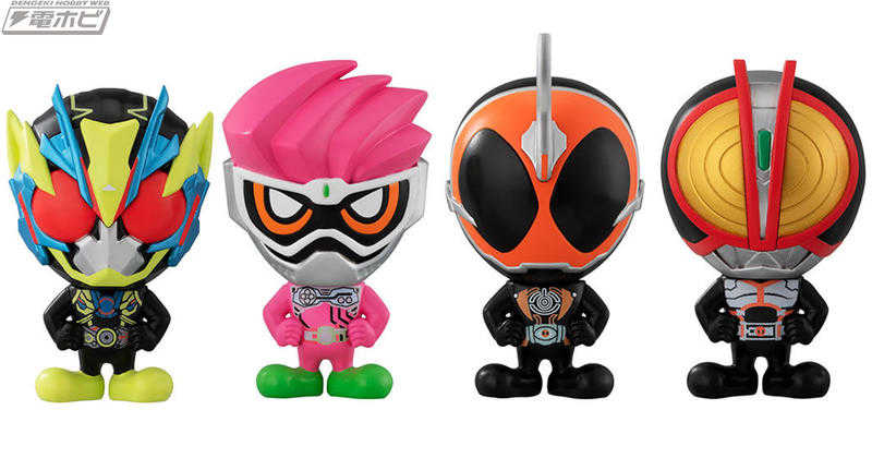 (參號倉庫) 現貨 環保扭蛋 假面騎士 EX-AID Ghost Faiz 閃耀突擊蝗蟲 第三彈 P3 全4款 轉蛋