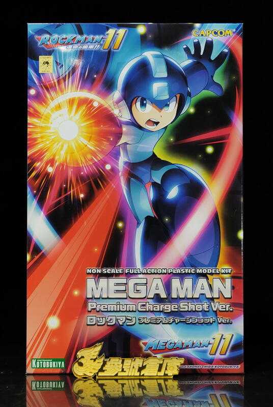 參號倉庫 $ 壽屋 限定 洛克人11 洛克人 Premium 高級集氣射擊Ver. 組裝模型 命運的齒輪