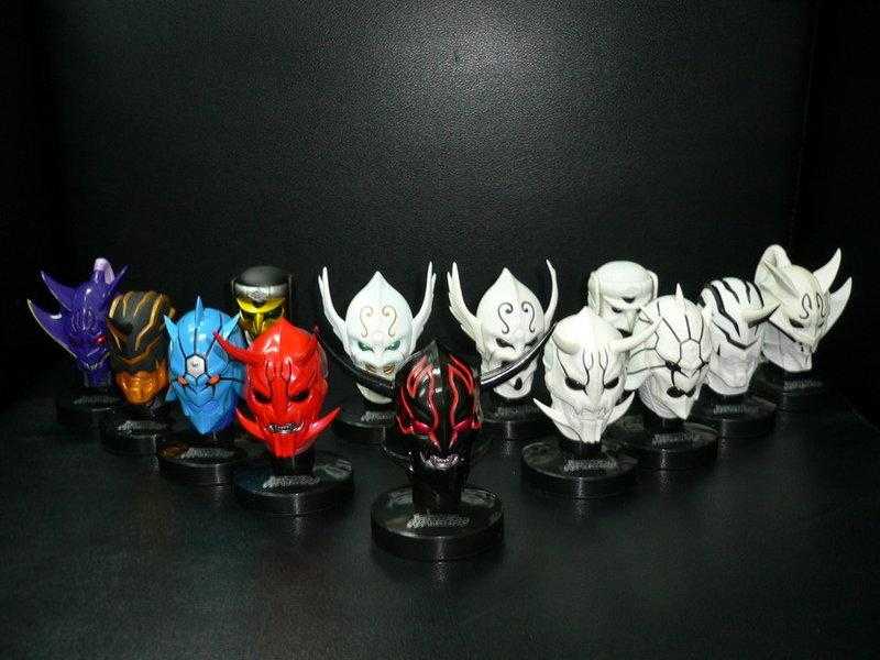 EX 特別版假面騎士 電王 異魔神 頭像 大全13款 1/6 (參號倉庫露天支部)