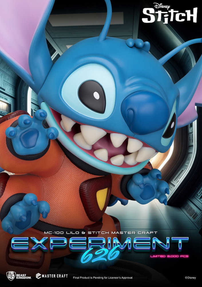 參號倉庫 # 預購 第4-1季 野獸國代理 極匠系列 MC-100 星際寶貝 史迪奇 實驗體626