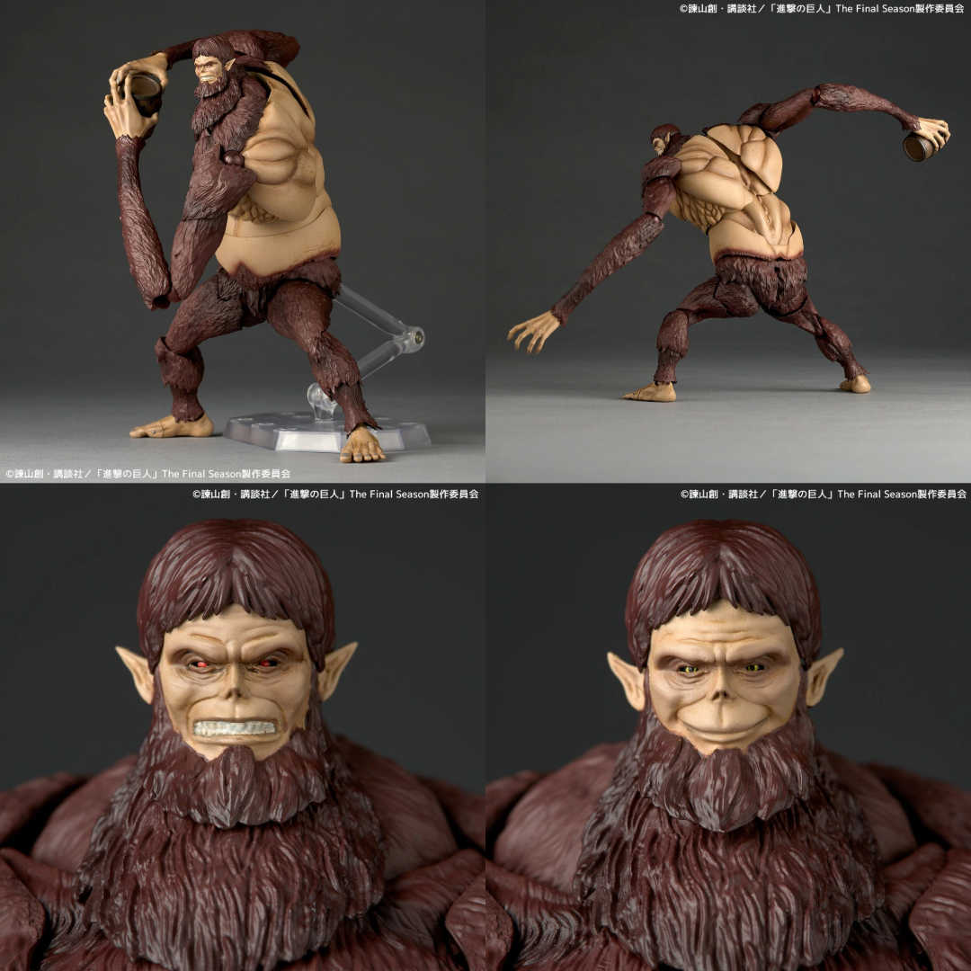 參號倉庫 預購 26年4-5月 特典版 海洋堂 山口式 進擊的巨人 獸之巨人 輪轉科技