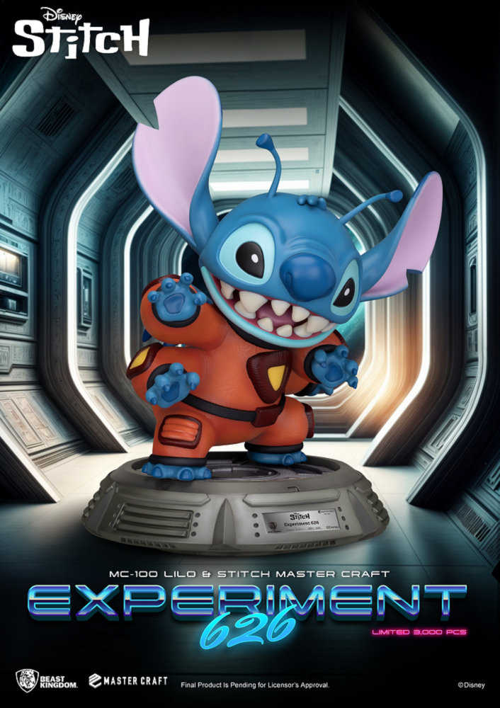 參號倉庫 # 預購 第4-1季 野獸國代理 極匠系列 MC-100 星際寶貝 史迪奇 實驗體626