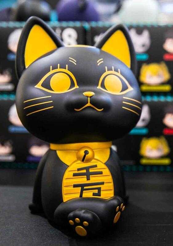 參號倉庫 現貨 SUNRISEPOP 限定 膽大黨 存錢筒 高速婆婆 貓版 黑金版 招財貓 千萬兩