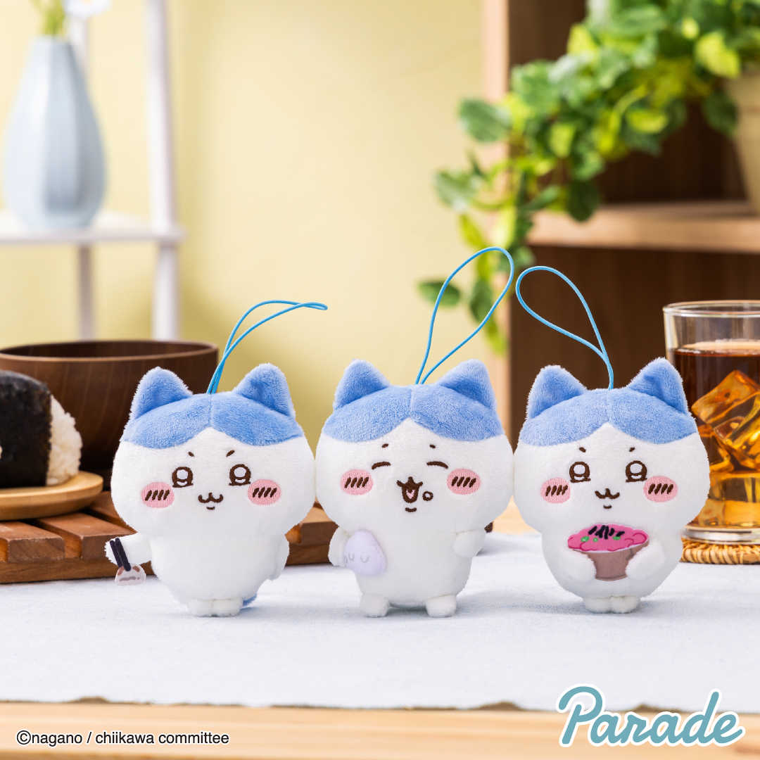 【株式蛋社】PARADE 景品Chiikawa 吉伊卡哇 小八吃飯 小吊飾 娃娃 玩偶