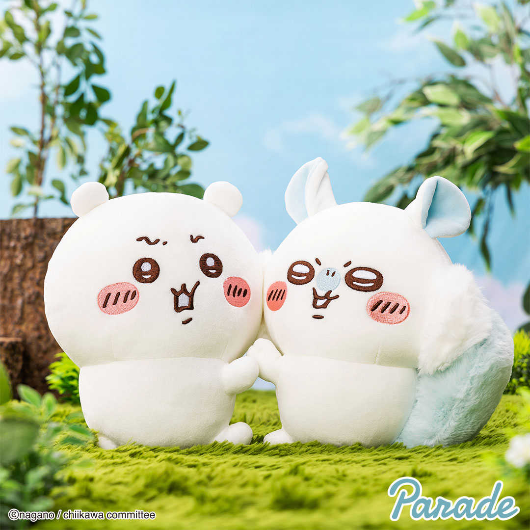【株式蛋社】PARADE 景品Chiikawa 吉伊卡哇 抱抱吉伊和小桃 娃娃 吉伊 小桃