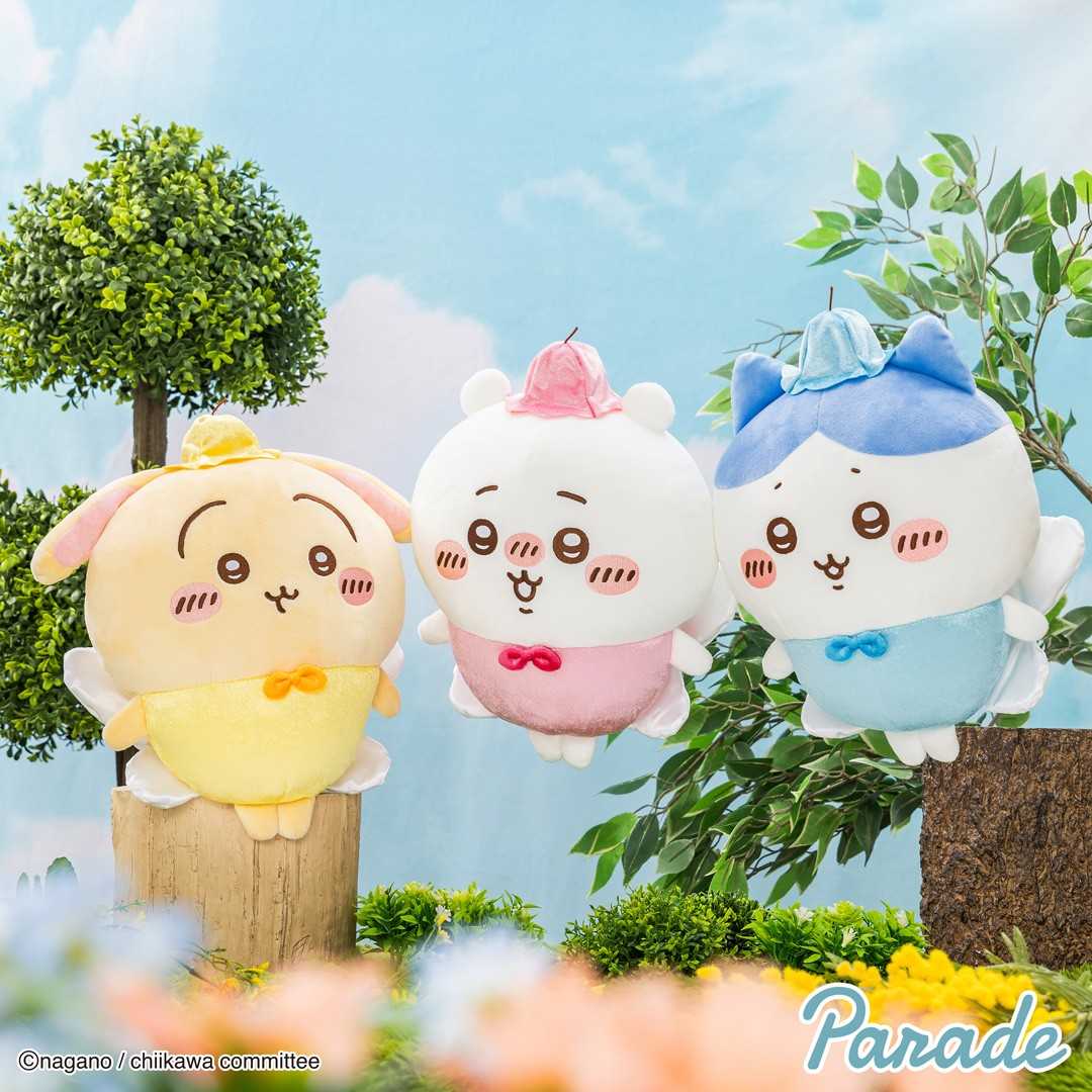 【株式蛋社】 PARADE 景品 妖精造型 BIG 絨毛娃娃 烏薩奇 吉伊 小八