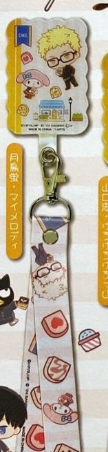 【株式蛋社】現貨  扭蛋 轉蛋 日版TAKARA TOMY  排球少年X三麗鷗手機掛繩 全8種