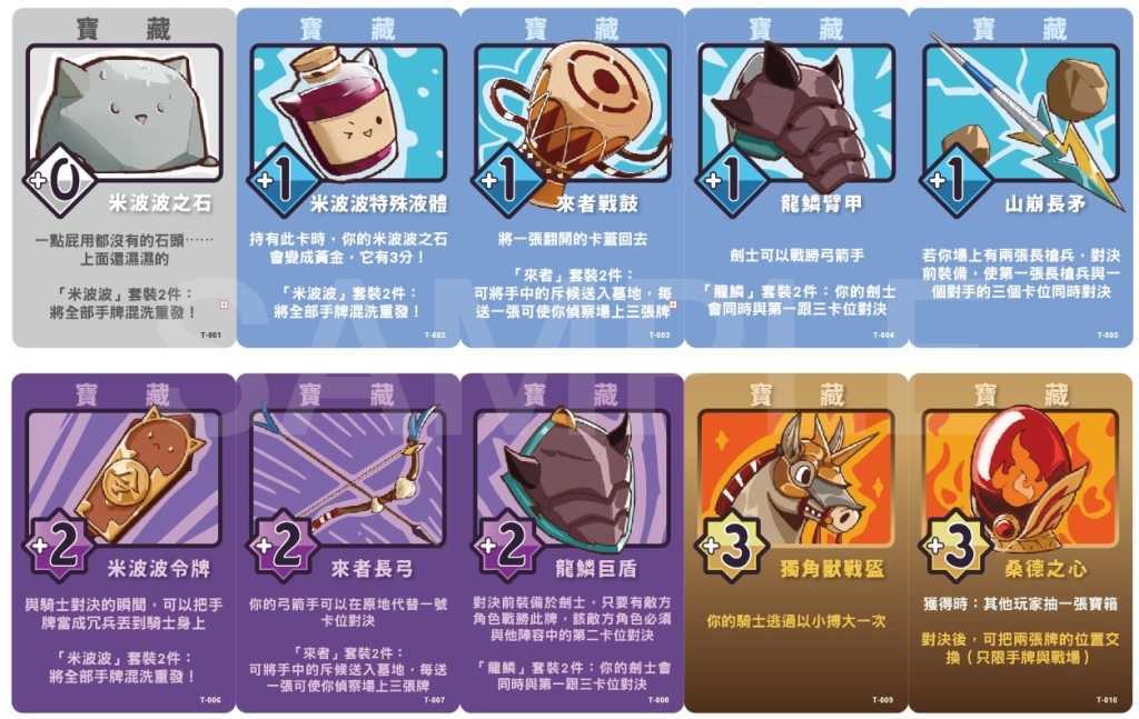 軍鬥牌天命寶藏包+專用卡套