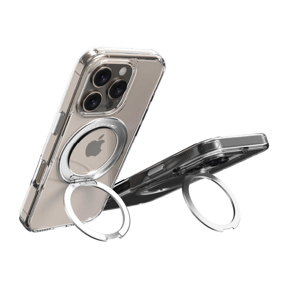 Spinner 【360° 磁吸旋轉手機殼】支援MagSafe磁吸，透明款