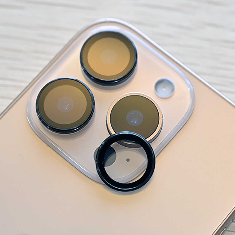 iPhone 【AR抗反射鏡頭貼 黑色】高透光率｜防指紋｜秒貼