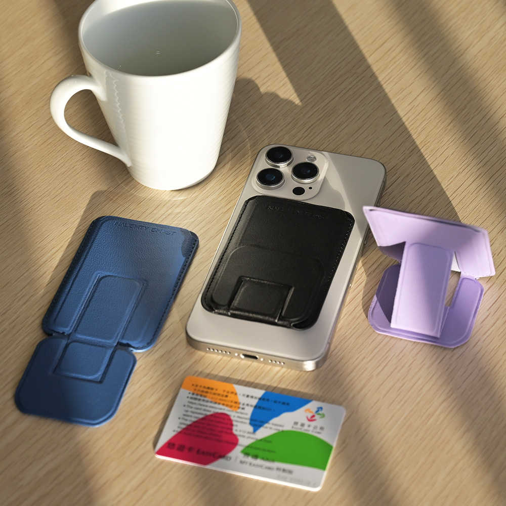 Simple 極簡【磁吸卡包手機支架】輕便型卡夾支架