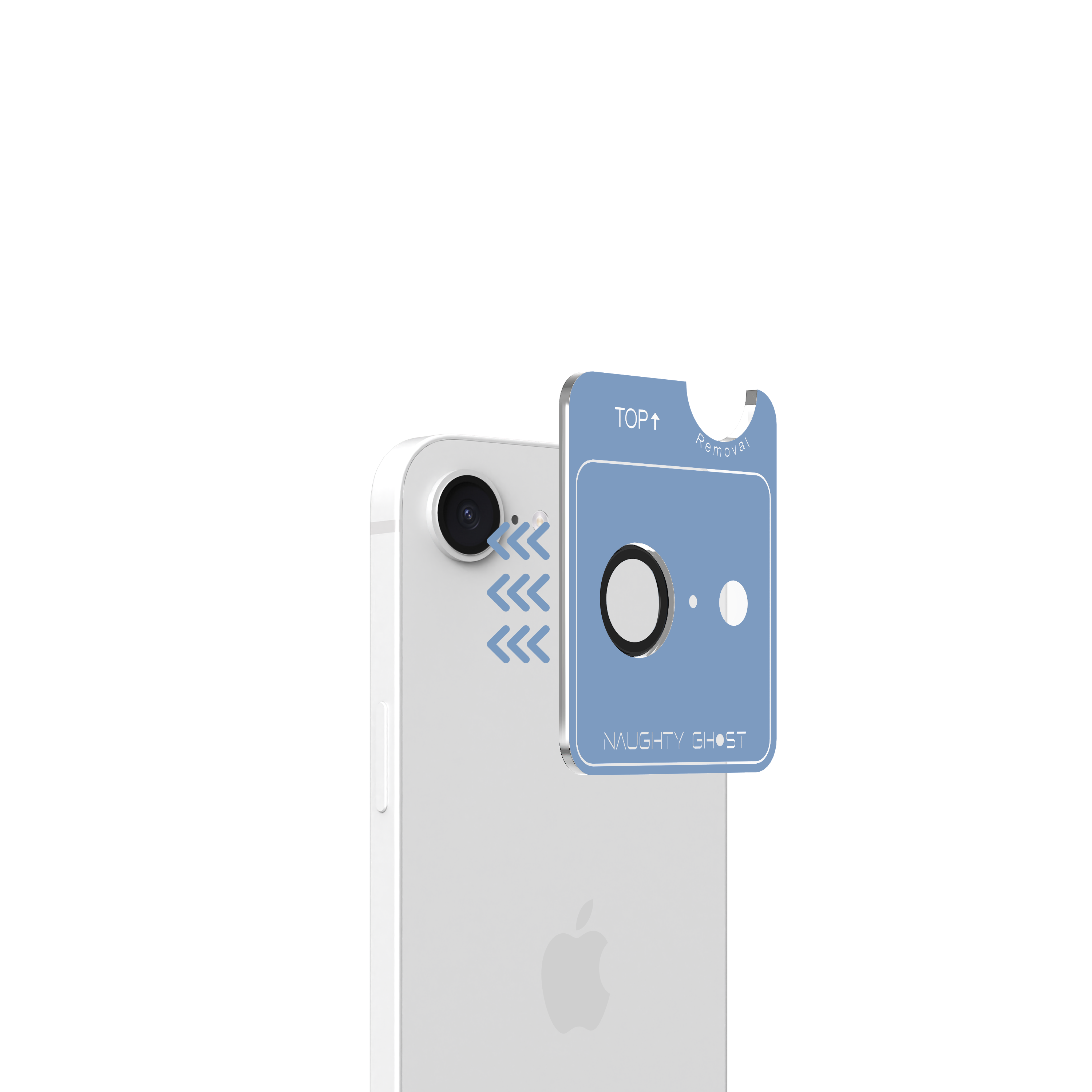 iPhone 【AR抗反射鏡頭貼 黑色】高透光率｜防指紋｜秒貼