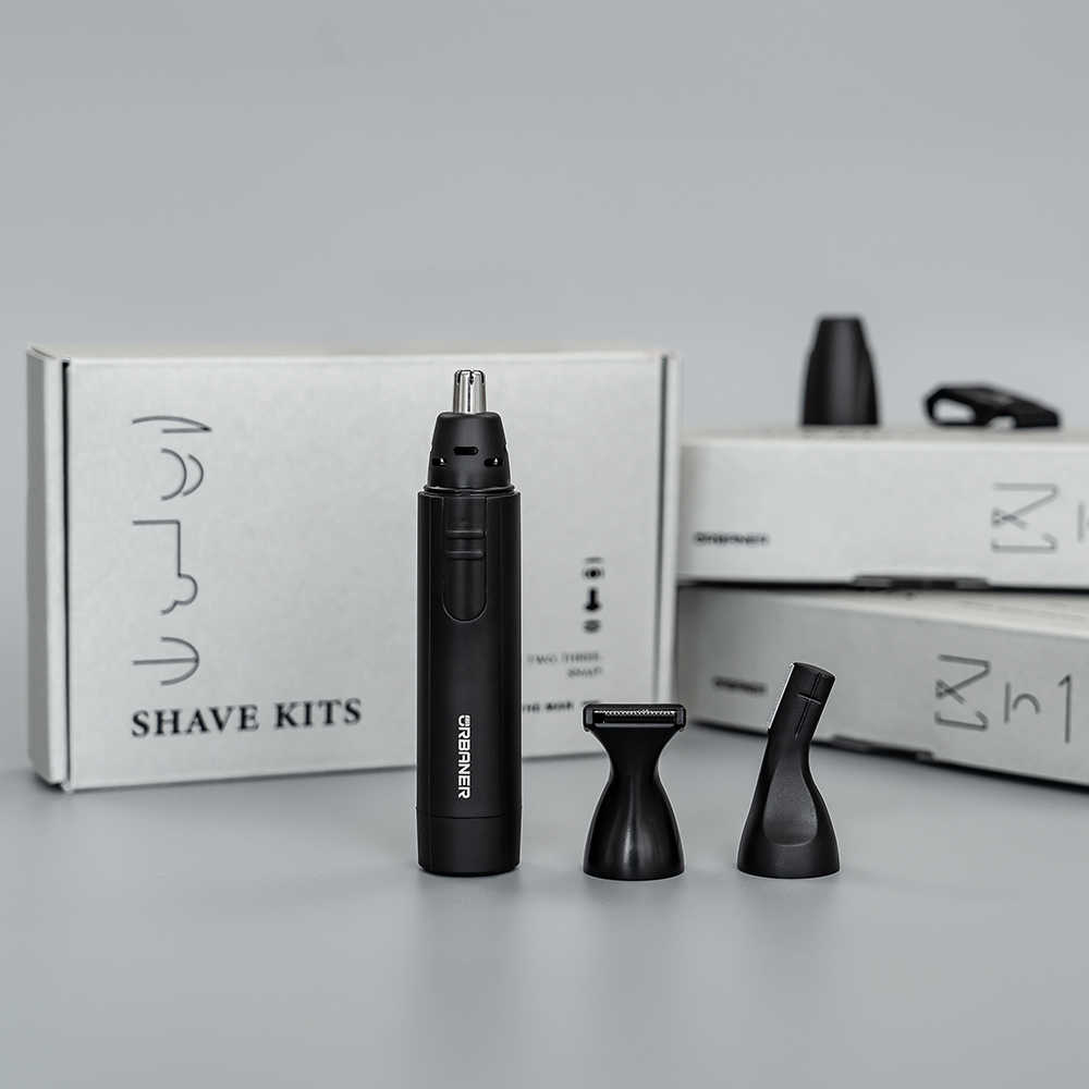 奧本經典三合一修容組（鼻毛刀 / 修鬍刀 / 修眉刀）一機三用