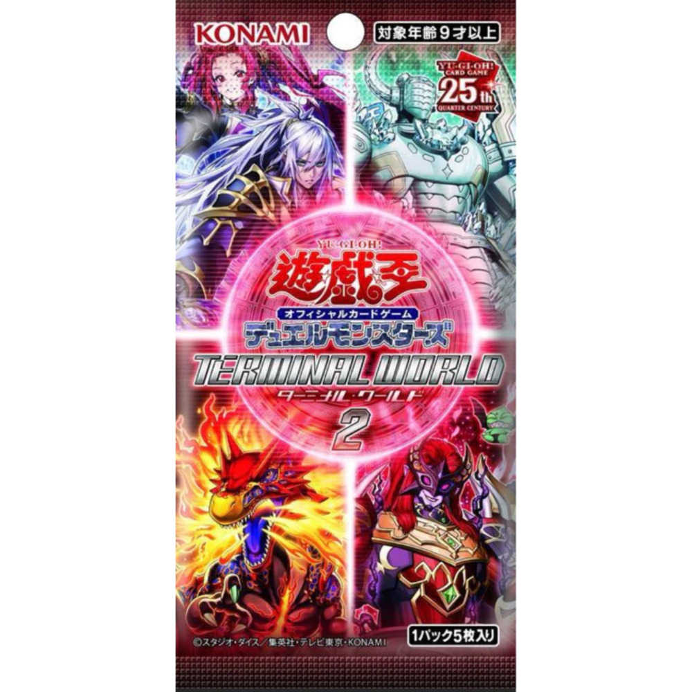 卡片通 現貨 遊戲王 TW02 TERMINAL WORLD 世界主題 補充包 全新未拆 影靈依 寶石騎士 恐龍