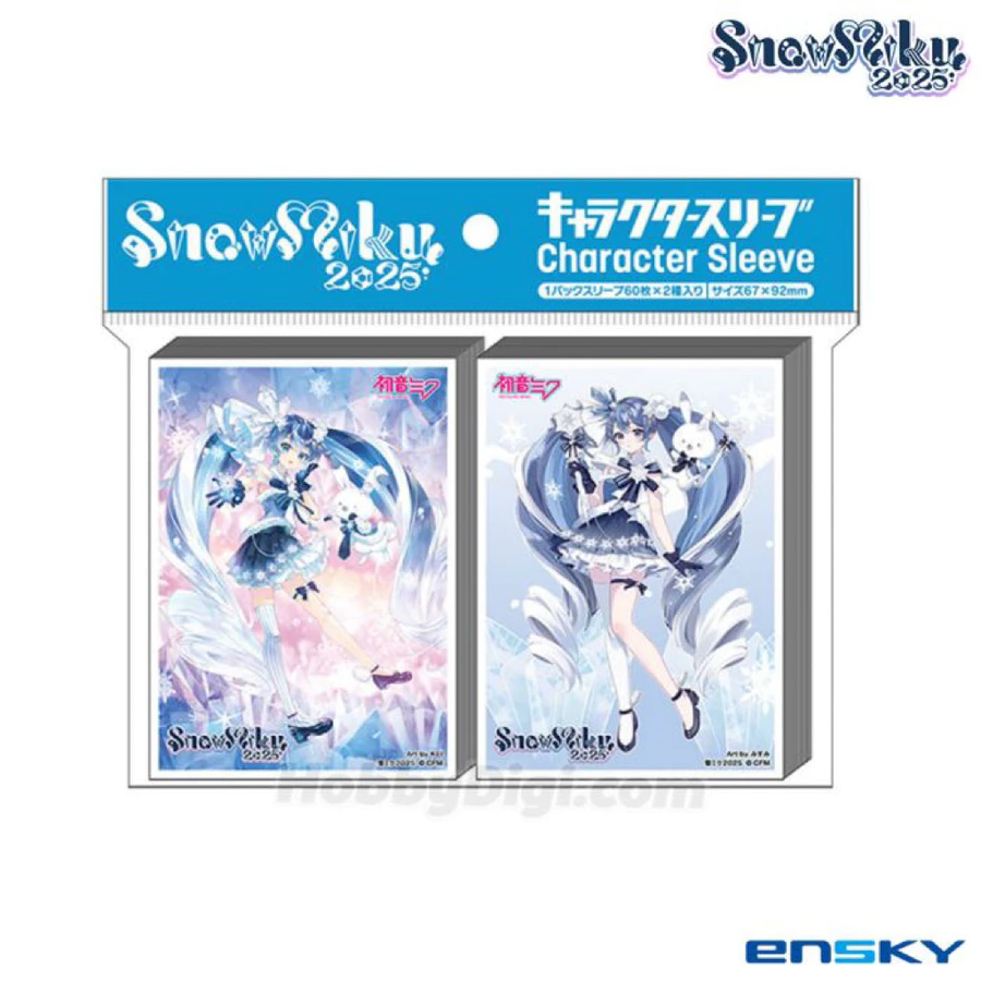 卡片通 現貨 Ensky 初音未來 初音 雪初音 雪未來SNOW MIKU 2025套組 卡套 牌套 第二層