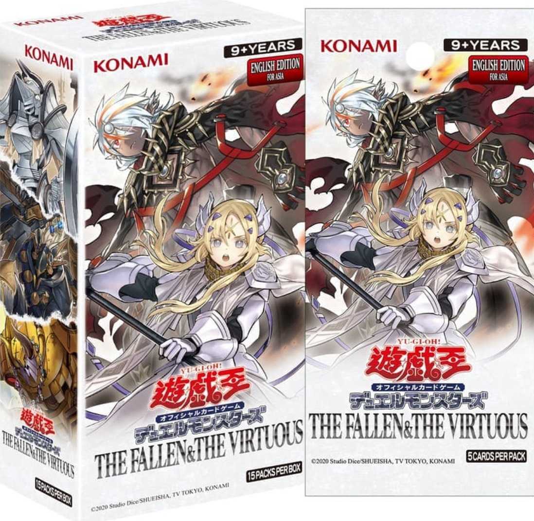 卡片通預購遊戲王亞英TFTV 白之物語The Fallen & The Virtuous 補充包全新未拆- 卡片通| 購物橘子