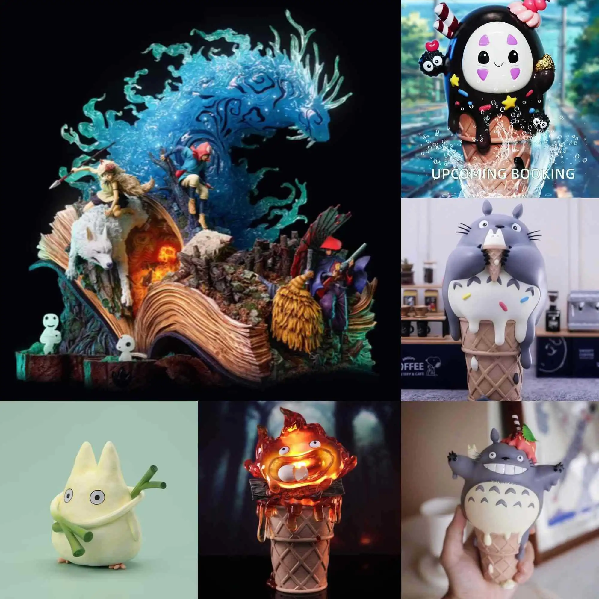 【自製賞線上抽】宮崎駿賞 作伴 魔法公主GK