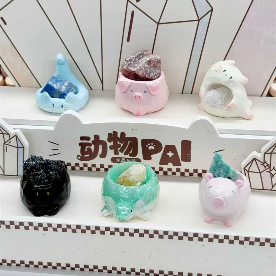 動物 PAI 水晶 盲盒