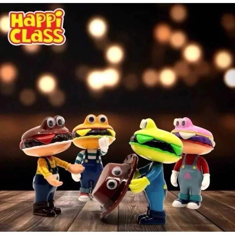 Happi Class 100%  漢堡君 二代