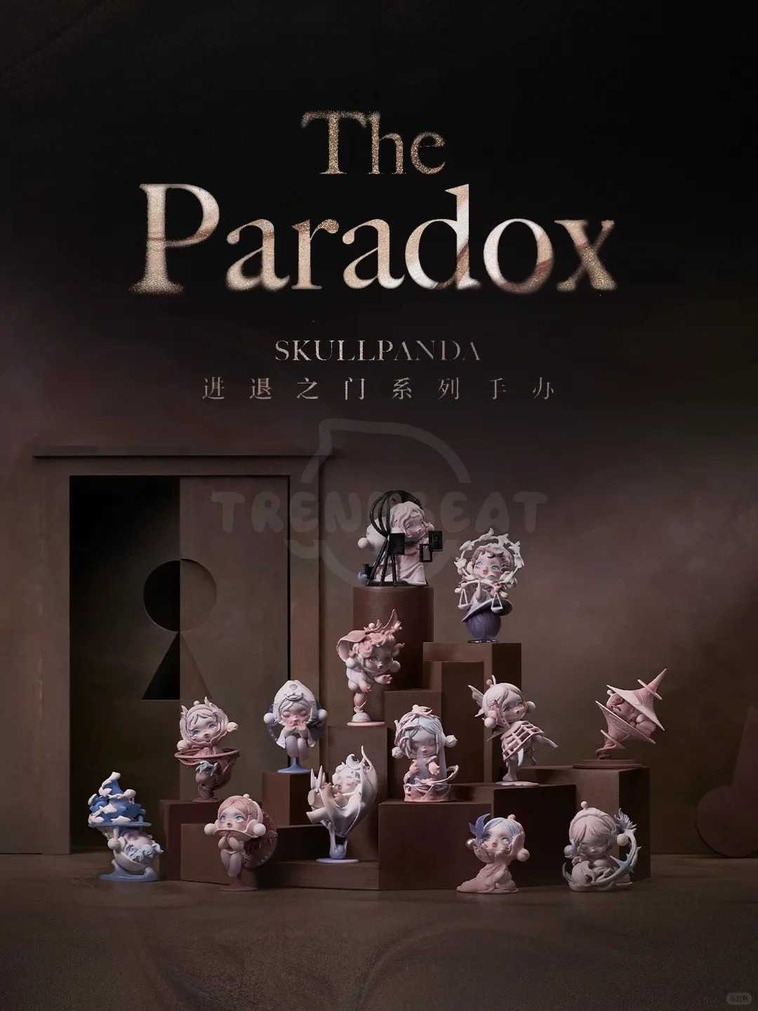 POPMART泡泡瑪特 SKULLPANDA SP 進退之門