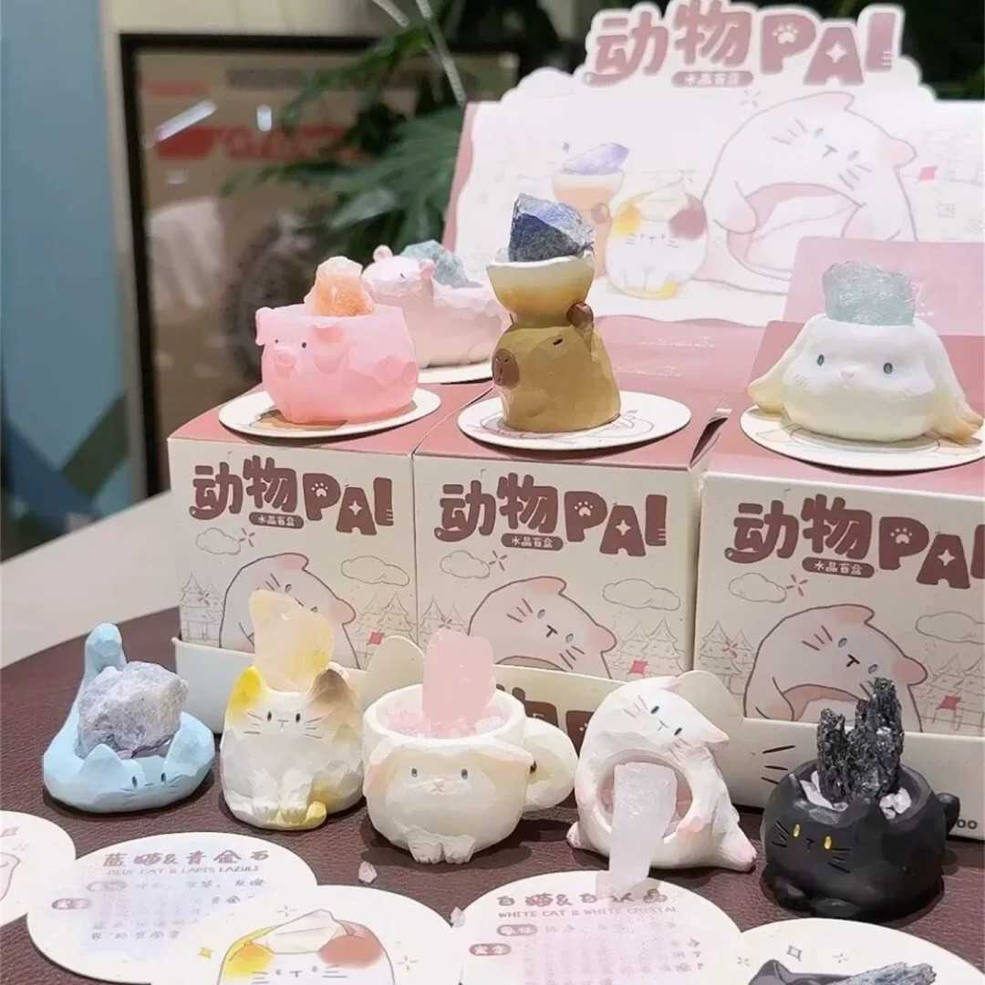 動物 PAI 水晶 盲盒