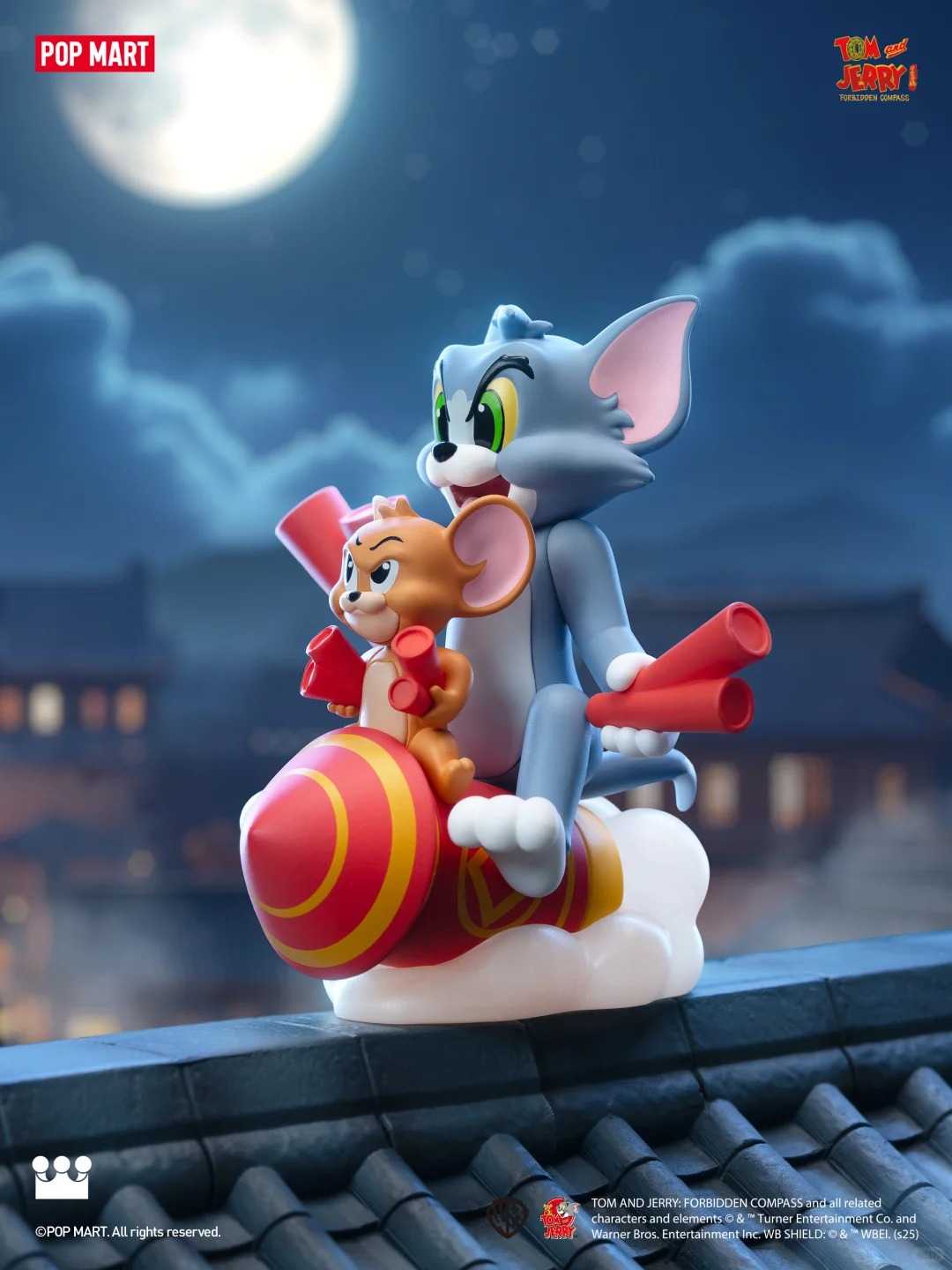 POPMART 泡泡瑪特 湯姆貓與傑利鼠 貓和老鼠 星盤奇緣