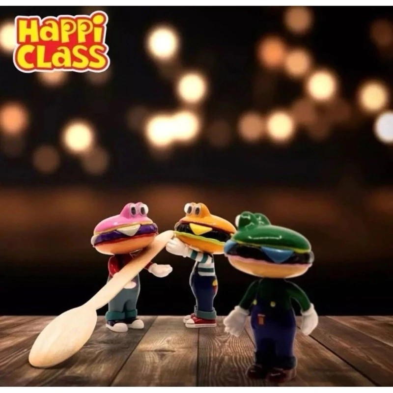 Happi Class 100%  漢堡君 二代