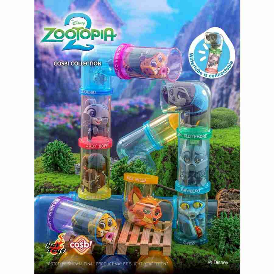 Hot Toys cosbi 瘋狂動物城2 動物方城市2 水管 盲盒