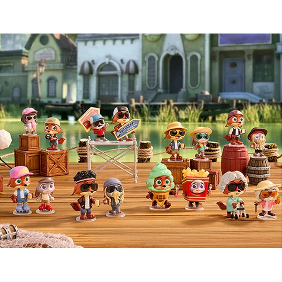 名創優品 迪士尼 瘋狂動物城2 動物方城市2  拍檔喬裝