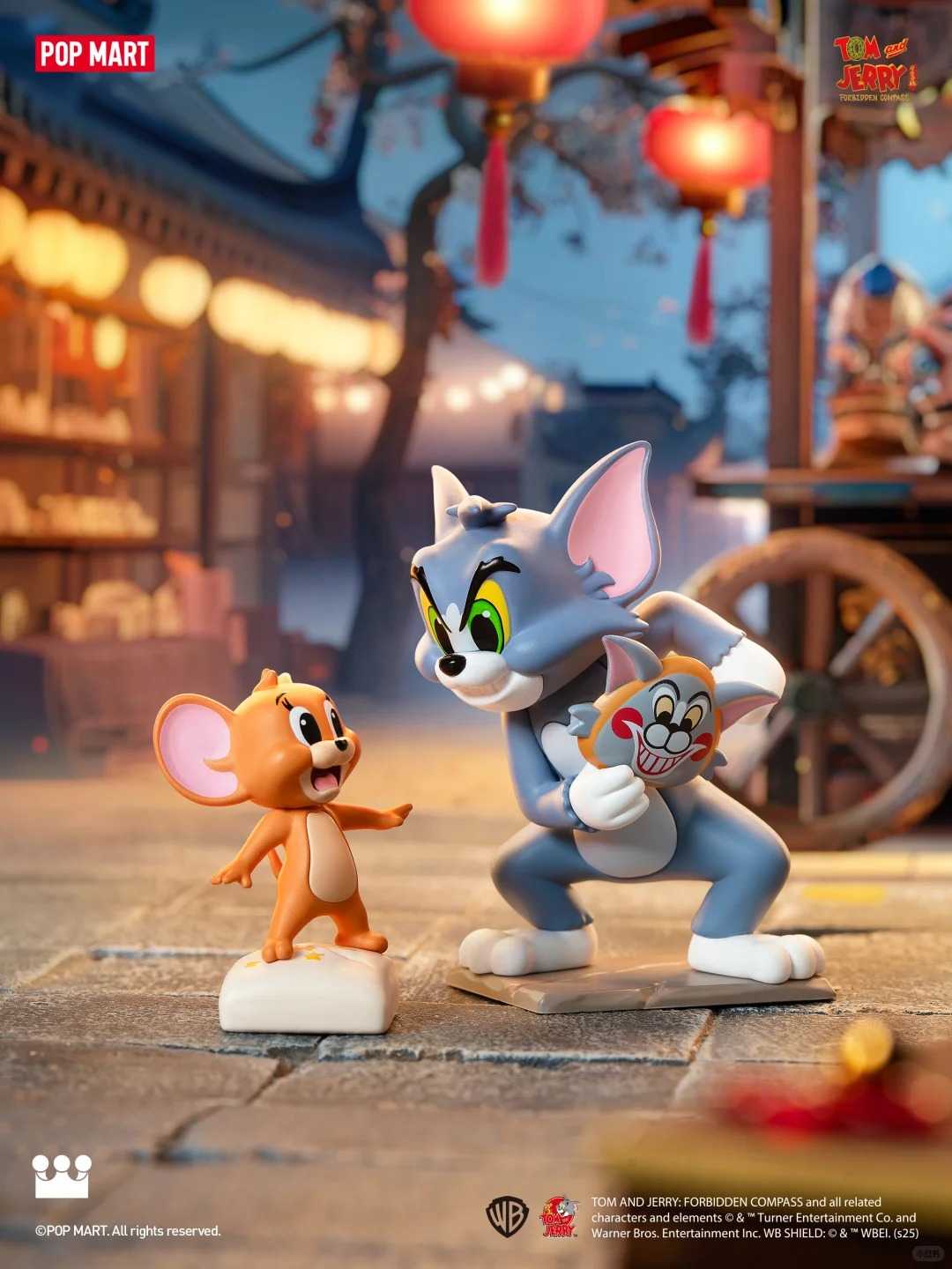 POPMART 泡泡瑪特 湯姆貓與傑利鼠 貓和老鼠 星盤奇緣