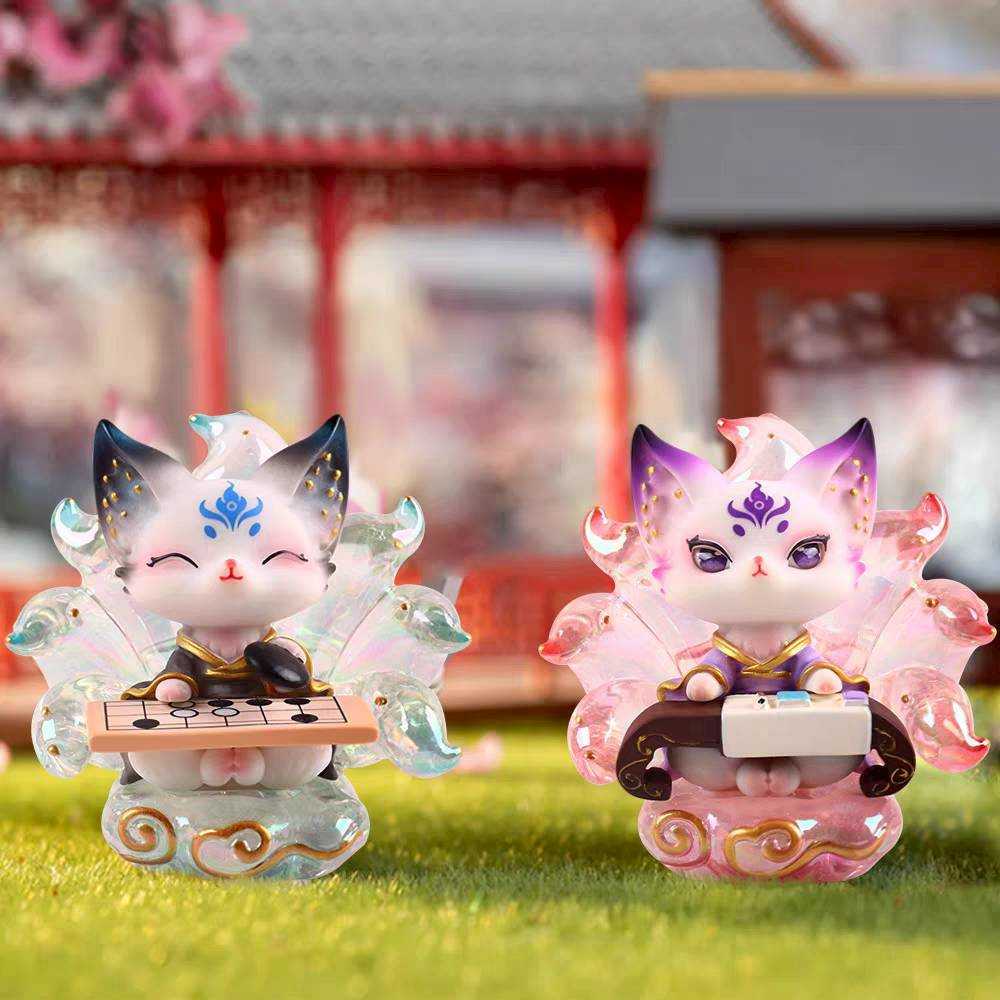 才藝小狐仙 裝飾 擺件 手辦 公仔 禮物 玩具