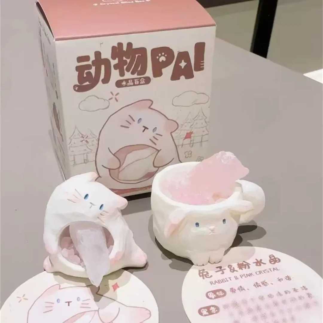 動物 PAI 水晶 盲盒