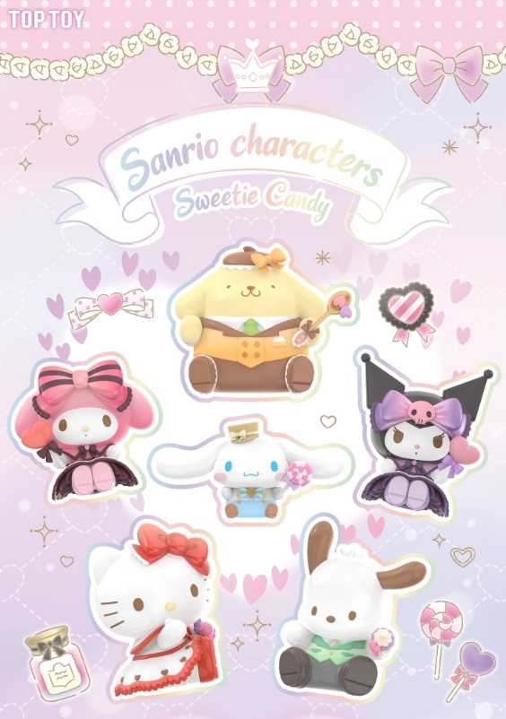 TOPTOY 三麗鷗家族 甜心糖果