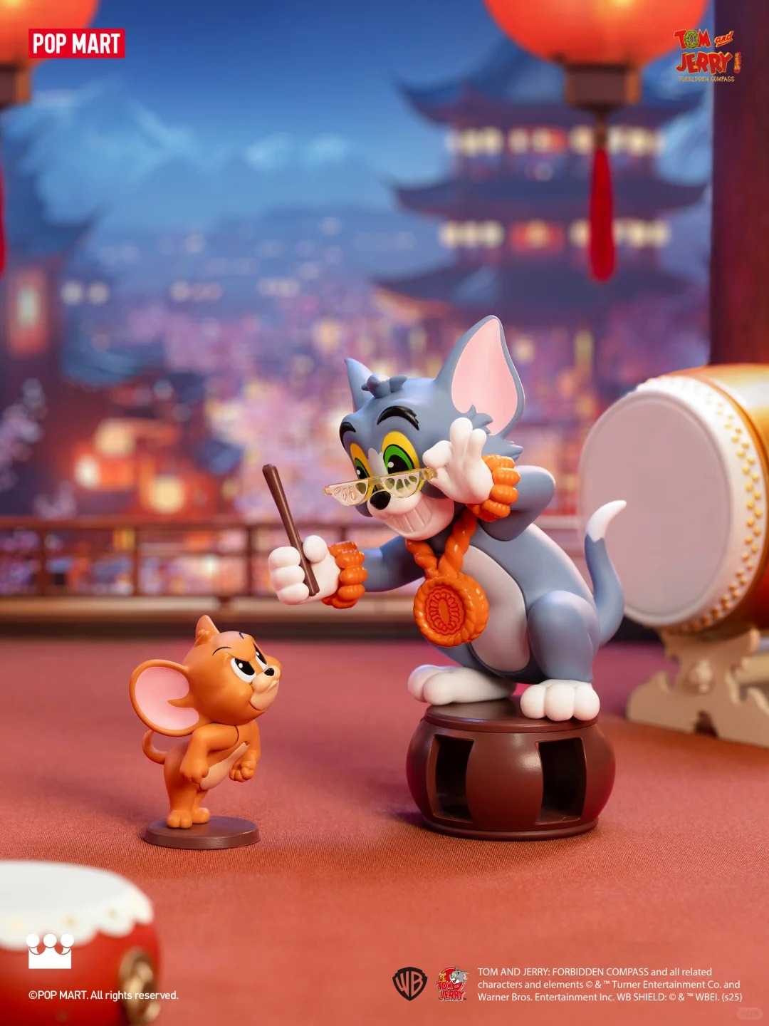 POPMART 泡泡瑪特 湯姆貓與傑利鼠 貓和老鼠 星盤奇緣