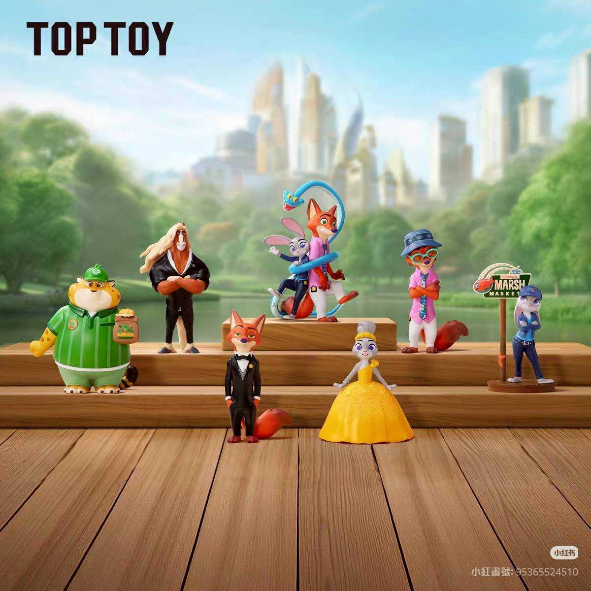 TOPTOY 迪士尼 瘋狂動物城2 動物方城市2 新旅程