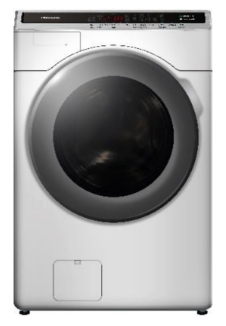 【Panasonic 國際牌】NA-V190MW-W 19公斤溫水泡洗淨洗脫滾筒洗衣機-晶鑽白 (含基本安裝)