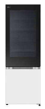 【LG 樂金】GN-BF330WV 332公升 InstaView™ 敲敲看變頻雙門冰箱-雲朵白 (含基本安裝)