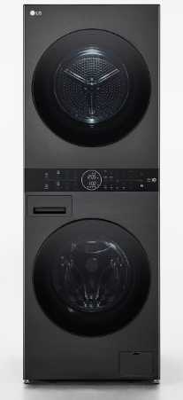 【LG 樂金】WD-S1310B 洗13+乾10 WashTower™ AI 智控洗乾衣機 尊爵黑 (含基本安裝)