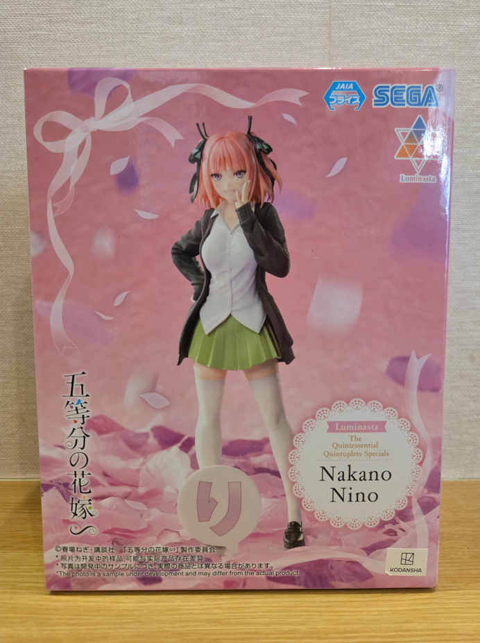 【鎮庫賣場】全新現貨 日版SEGA景品公仔《五等分的花嫁》Luminasta 中野二乃公仔