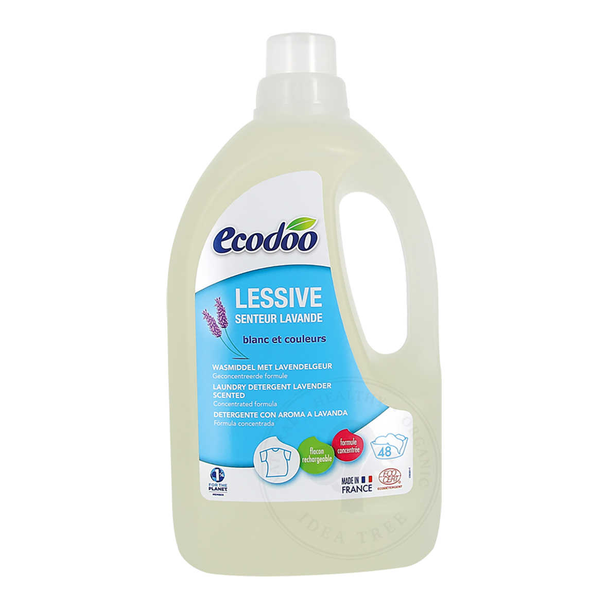 【星羽默】Ecodoo 易可多濃縮抗菌薰衣草洗衣精 1.5L