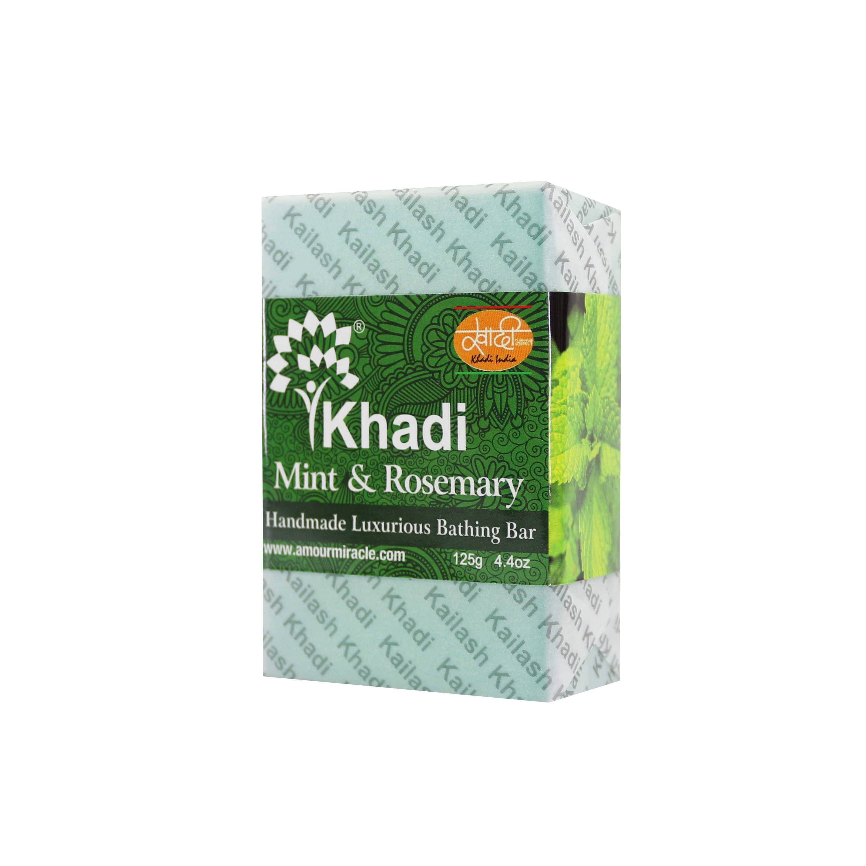 【星羽默】Kailash Khadi 手工皂 薄荷迷迭香 125g