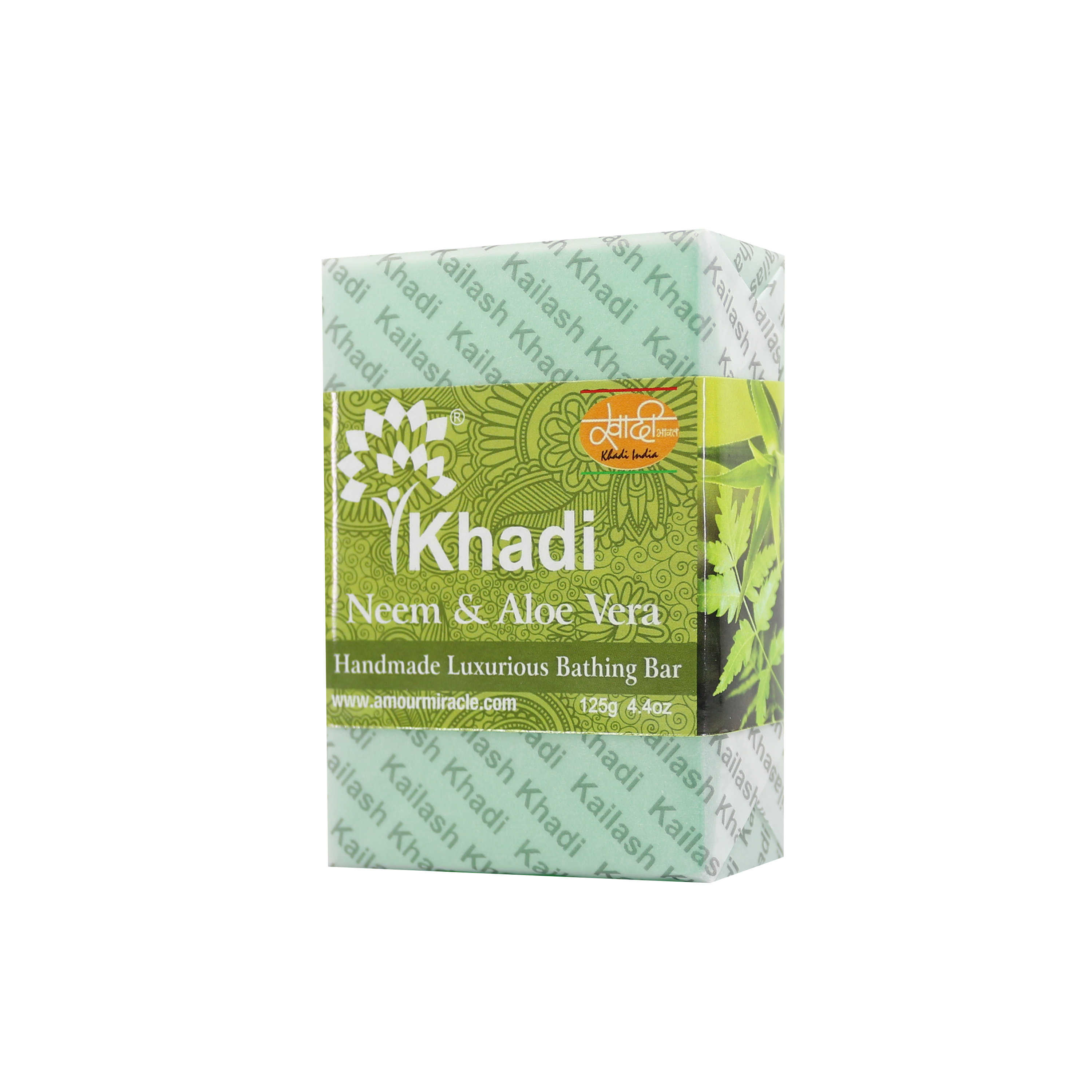 【星羽默】Kailash Khadi 手工皂 印楝(紫丁香)蘆薈 125g