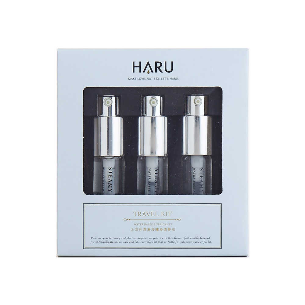 【HARU】潤滑液綜合補充瓶組(STEAMY+DEWY+FEMININE CARE)(15mlx3入