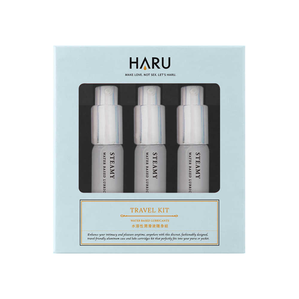 【HARU】STEAMY卡瓦醉椒激熱潤滑液補充瓶組(15mlx3入)