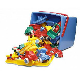 瑞典Viking Toys_交通工具玩具車-30件(桶)