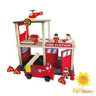 Kikimmy打火英雄木製玩具組(木製玩具)